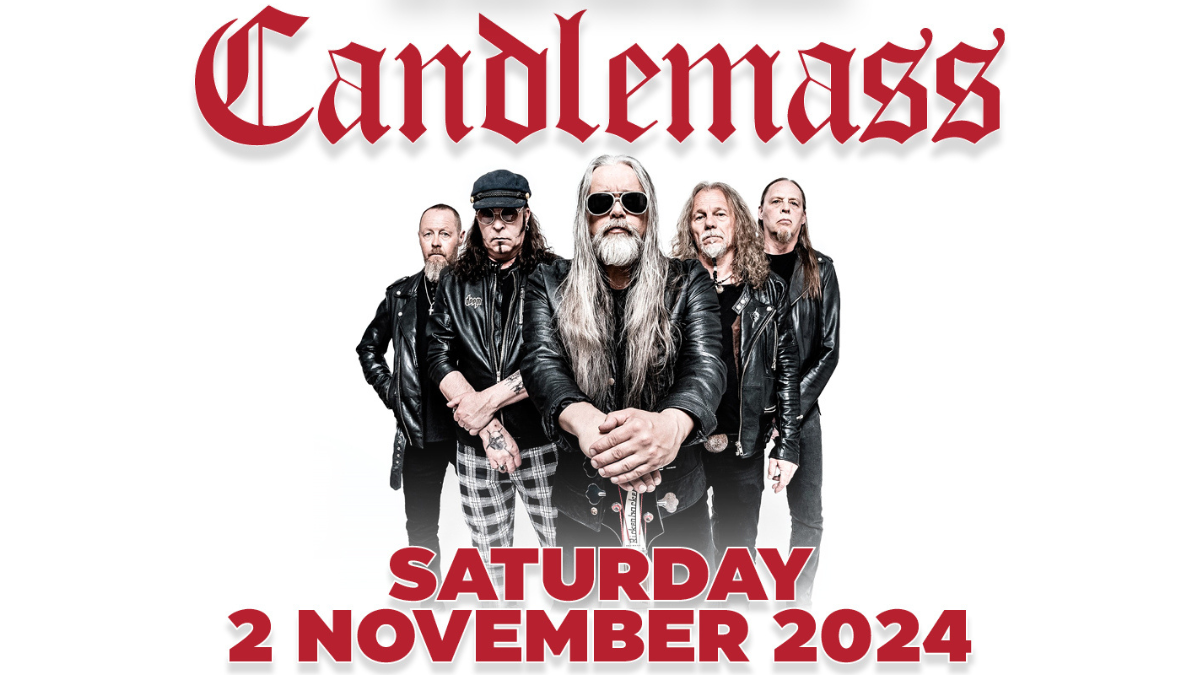 Oι Candlemass επιστρέφουν στην Ελλάδα το Σάββατο 2 Νοεμβρίου!