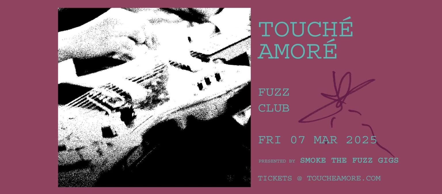 Touché Amoré: Μια μοναδική post-hardcore βραδιά στο Fuzz Club