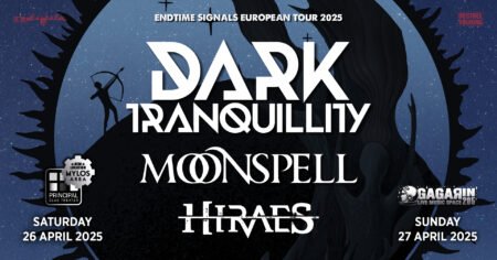 Dark Tranquillity & Moonspell: Δύο θρύλοι επιστρέφουν για δύο αξέχαστες βραδιές