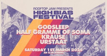 High Bias Festival: Godsleep, Half Gramme Of Soma, KRAUSE & Urstaat ζωντανά! Ανεξάρτητοι ήχοι και βαριά μουσική στην Αθήνα