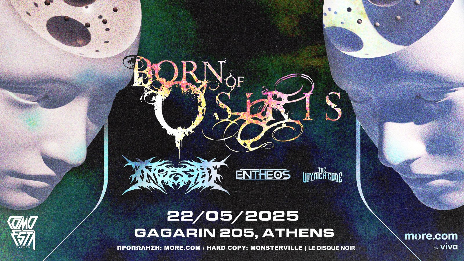 Οι Born of Osiris στην ελλάδα για ένα show που θα ξεπεράσει τα όρια