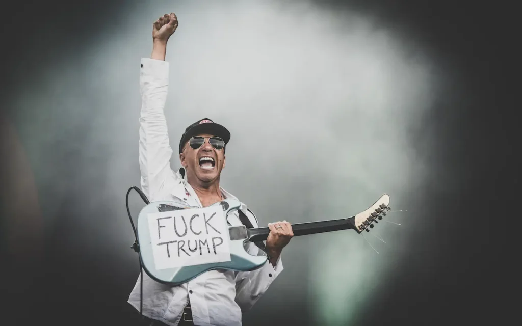 Tom Morello εναντίον Trump στο Boston Calling