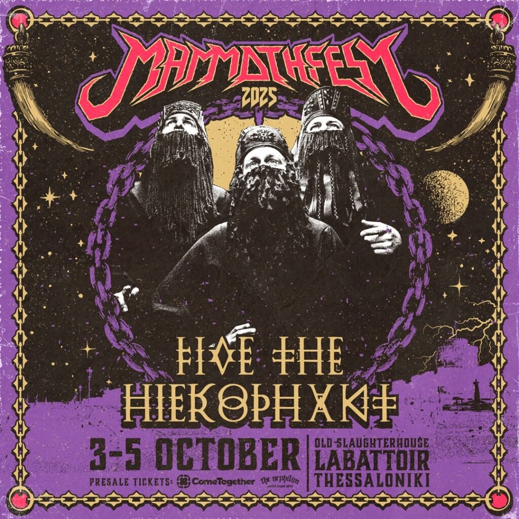Five The Hierophant στο MammothFest 2025: Ένα τελετουργικό πέρασμα στο άπειρο