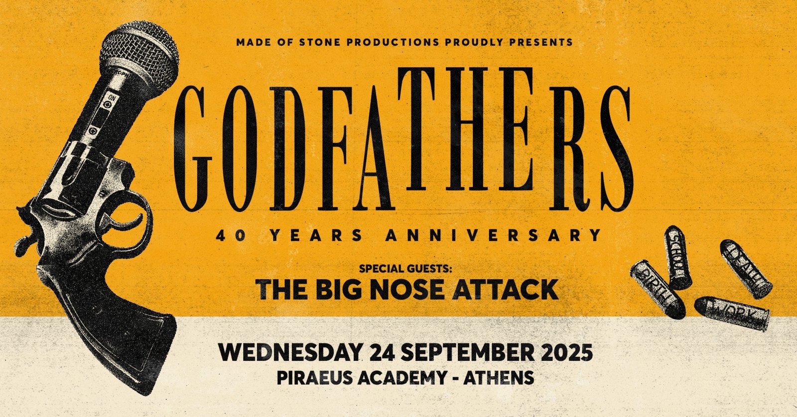 Τhe Godfathers: 40 χρόνια rock’n’roll ζωντανά στην Αθήνα