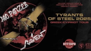 Jag Panzer και Raven σε κοινή περιοδεία σε Ελλάδα και Κύπρο