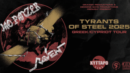 Jag Panzer και Raven σε κοινή περιοδεία σε Ελλάδα και Κύπρο