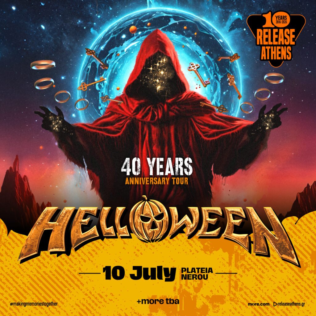 Release Athens 2026: Helloween & Sabaton προστίθενται στο line up