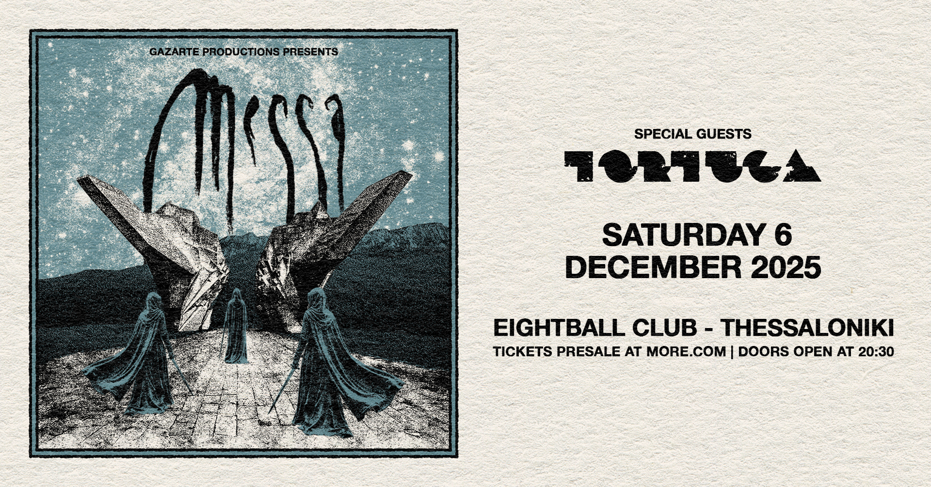 Οι Messa επιστρέφουν στην Ελλάδα για δύο ζωντανές εμφανίσεις τον Δεκέμβριο (SKG)