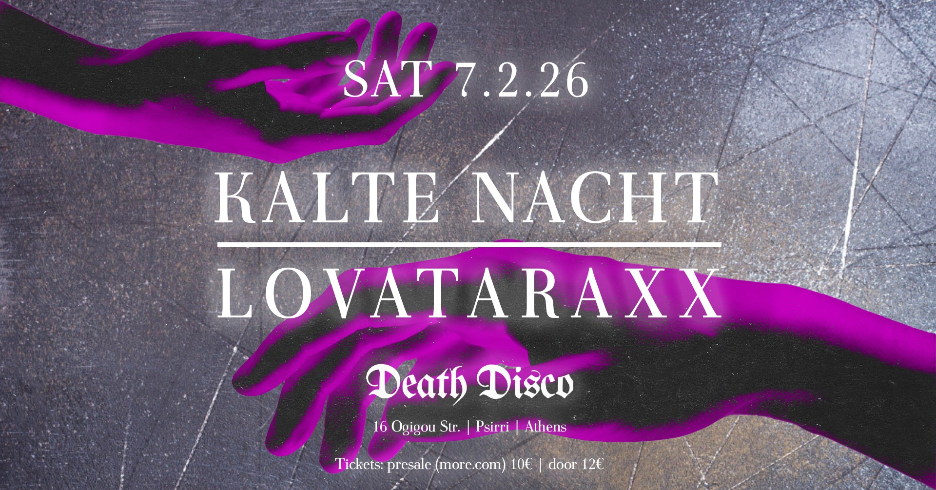 Οι Kalte Nacht ζωντανά εκεί όπου ξεκίνησαν όλα