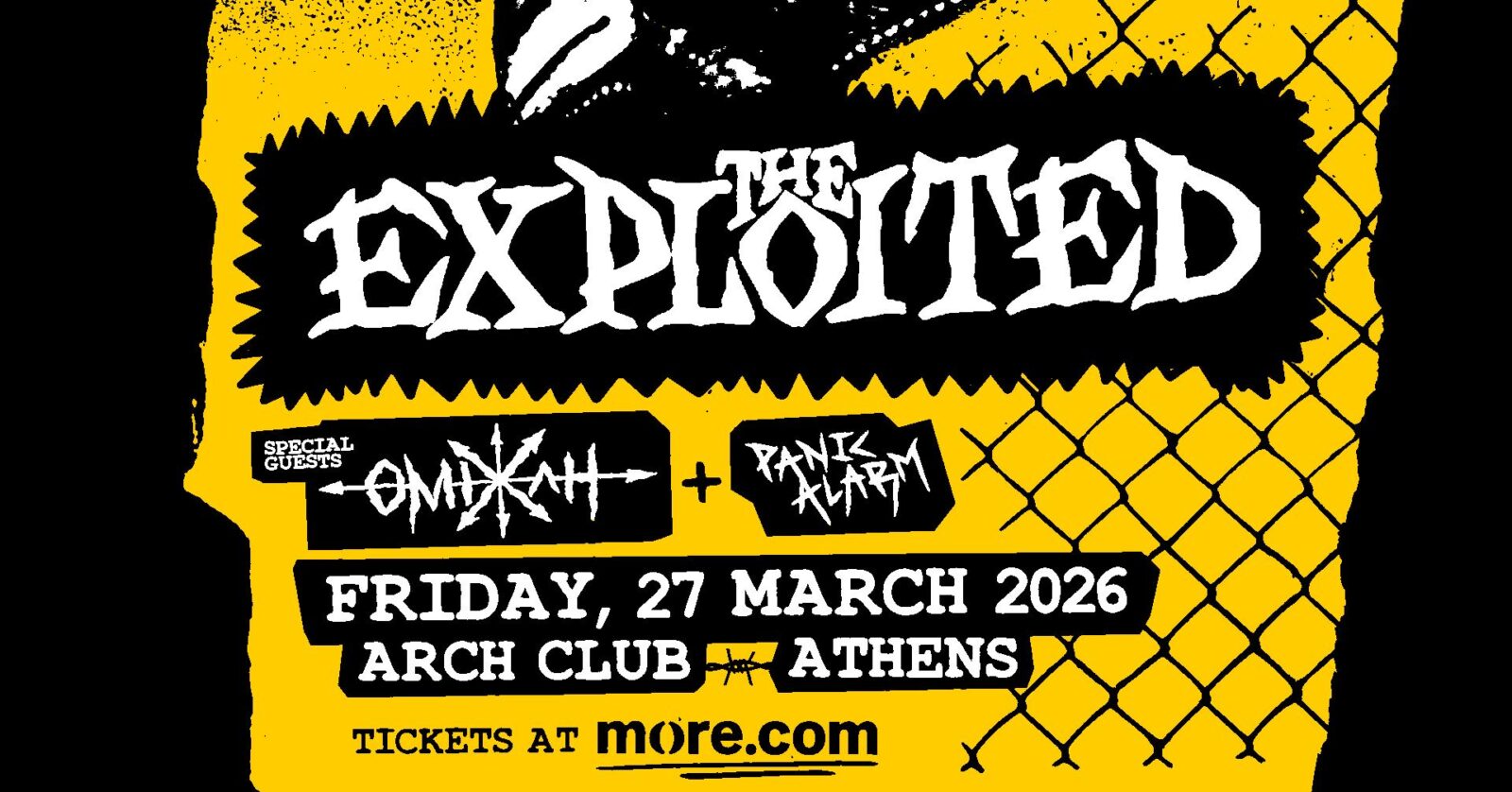 Οι The Exploited φέρνουν το street punk τους στην Αθήνα