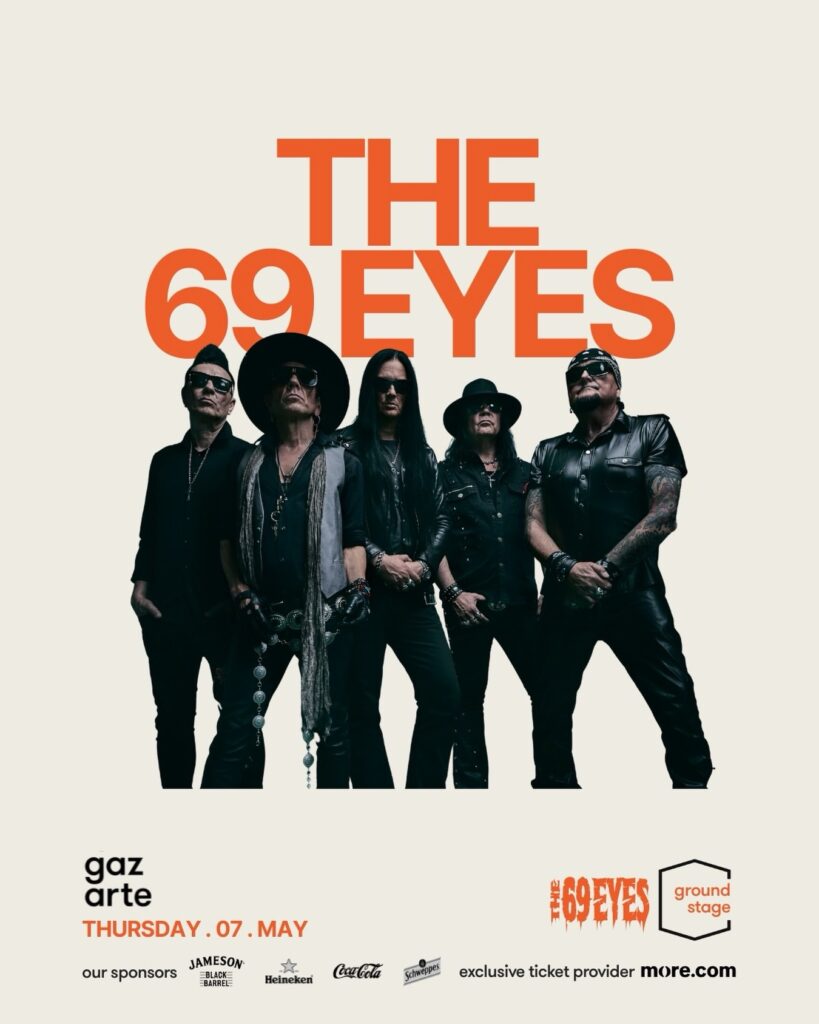 Οι The 69 Eyes ζωντανά στην Αθήνα τον Μάιο του 2026