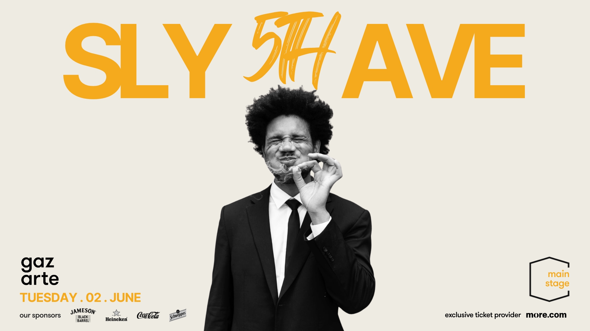 Ο Sly5thAve ζωντανά στην Αθήνα για μία μοναδική εμφάνιση στο Gazarte