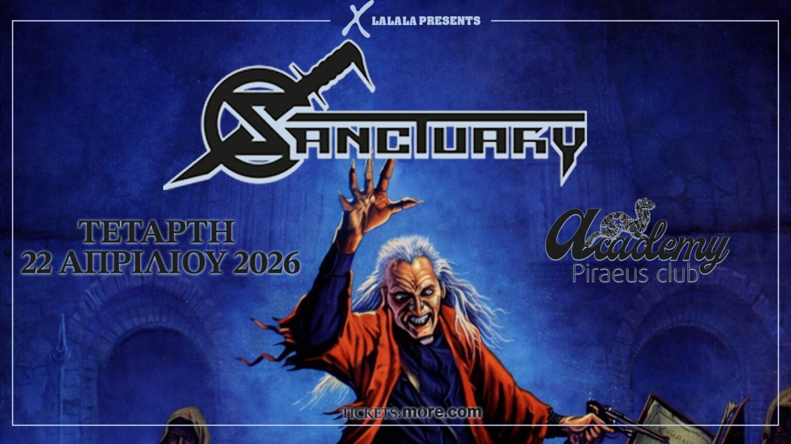 Οι Sanctuary επιστρέφουν στην Ελλάδα