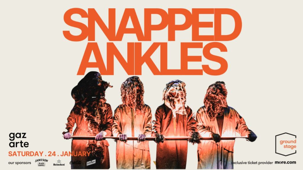 Οι Snapped Ankles live στην Αθήνα για ένα eco-punk τελετουργικό στο Gazarte Ground Stage