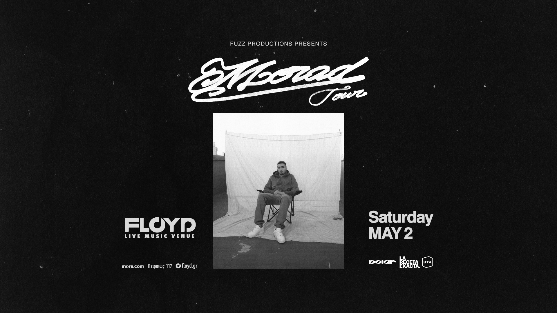 Μια δυναμική urban βραδιά με τον Morad στο Floyd