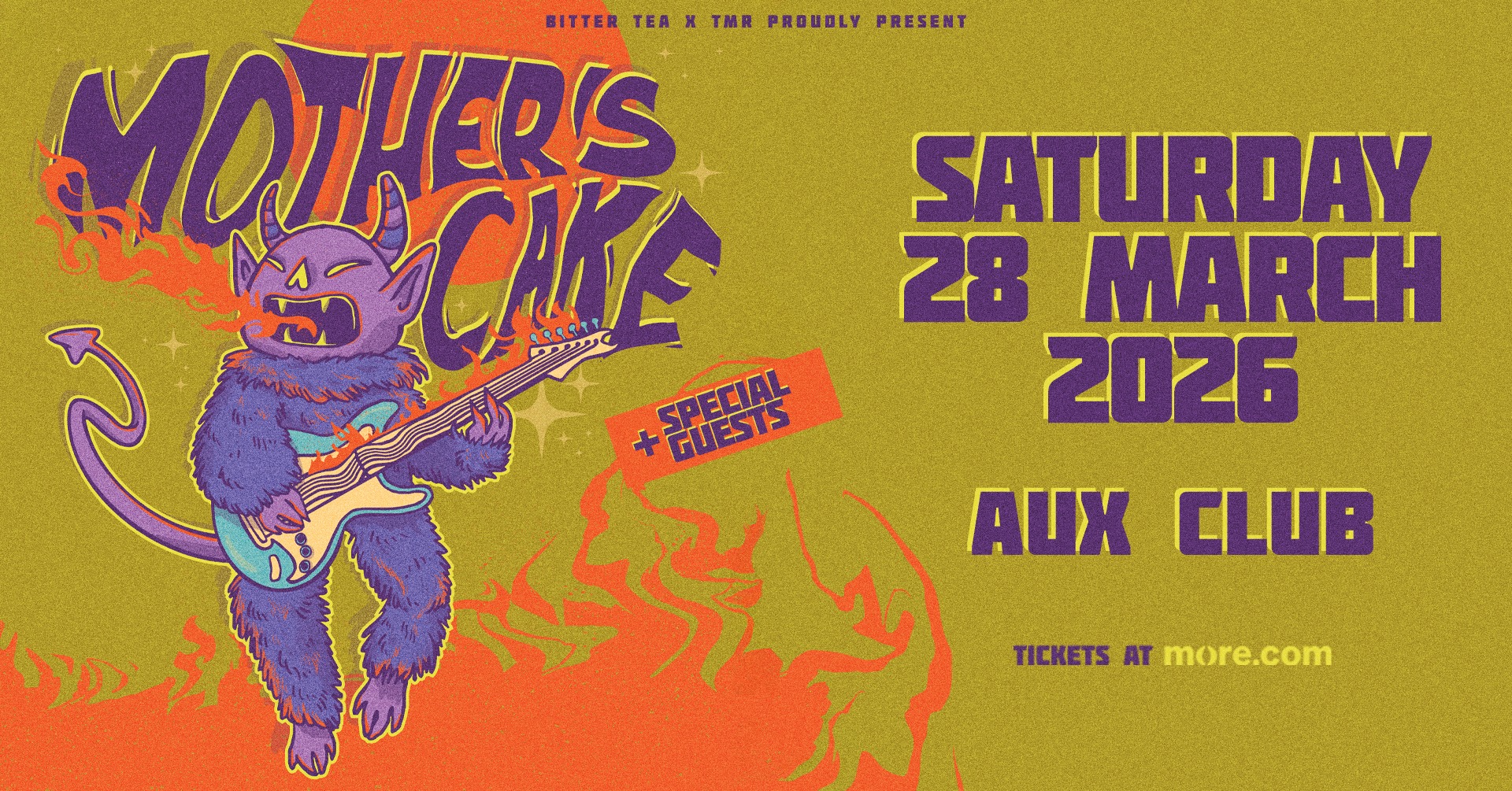 Οι Mother’s Cake επιστρέφουν στην Αθήνα για μια εκρηκτική βραδιά