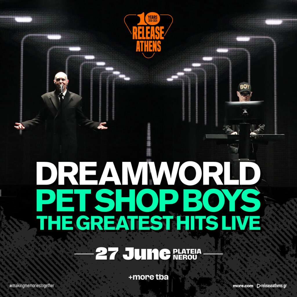 Οι Pet Shop Boys επιστρέφουν στο Release Athens 2026