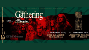 The Gathering: live σε Αθήνα και Θεσσαλονίκη το Σεπτέμβριο