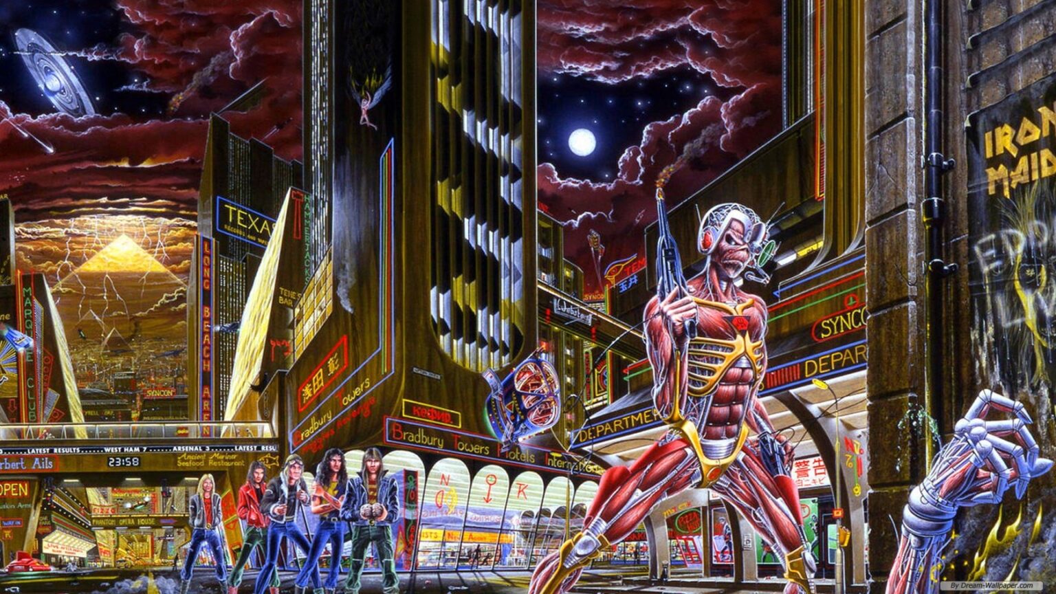 Οι Iron Beast γιορτάζουν σαράντα χρόνια “Somewhere In Time” στη σκηνή του Gagarin 205