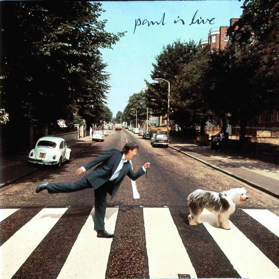 Paul Is Live, Cover